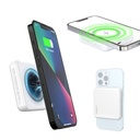 Esoulk Magnetic Wireless Power Bank 5W 5000mAh (White)
