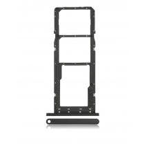 Dual Sim Card Tray For Samsung Galaxy A03S (A037 / 2021)(Black)