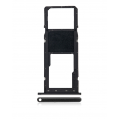 Single Sim Card Tray For Samsung Galaxy A01 (A015 / 2020) (Black)