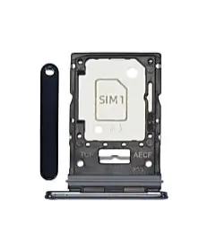 Dual Sim Card Tray For Samsung Galaxy A53 5G (A536 / 2022)(Black) (Premium)