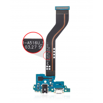 Charging Port Flex Cable With Headphone Jack For Samsung Galaxy A51 5G (A516 / 2020) (US Version, Flex # A516U) (Premium)