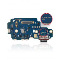 Charging Port Board With Sim Card Reader For Samsung Galaxy S22 Ultra 5G (S908B/N)(International Version) (Premium)