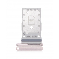 Dual Sim Card Tray For Samsung Galaxy S22 / S22 Plus (Pink Gold)