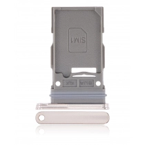 Single Sim Card Tray For Samsung Galaxy S22 / S22 Plus (Pink Gold) (Premium)