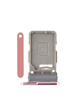Single Sim Card Tray For Samsung Galaxy S21 Ultra / S21 Plus / S21 (Pink) (Premium)