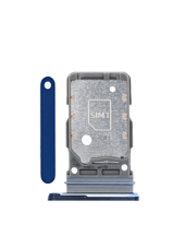 Dual Sim Card Tray For Samsung Galaxy S21 Ultra / S21 Plus / S21 (Navy Blue) (Premium)