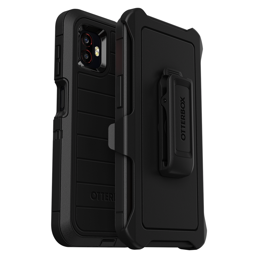 Otterbox - Defender Pro Case For Samsung Galaxy Xcover 6 Pro - Black