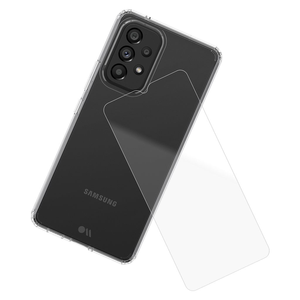 Case-mate - Protection Pack Tough Case And Glass Screen Protector For Samsung Galaxy A53 5g - Clear