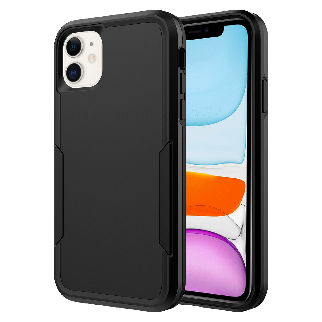 Ampd - Military Drop Case For Apple Iphone 11 - Black