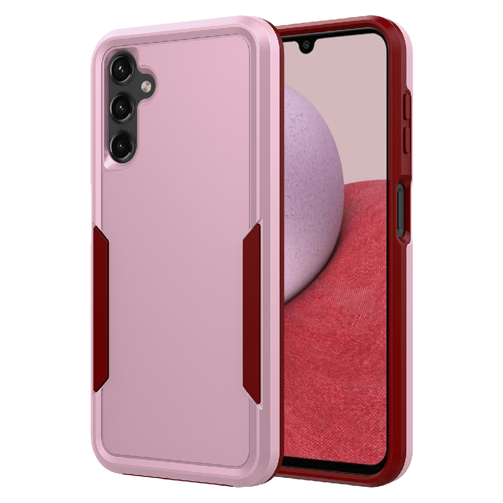 Ampd - Military Drop Case For Samsung Galaxy A14  /  A14 5g - Pink