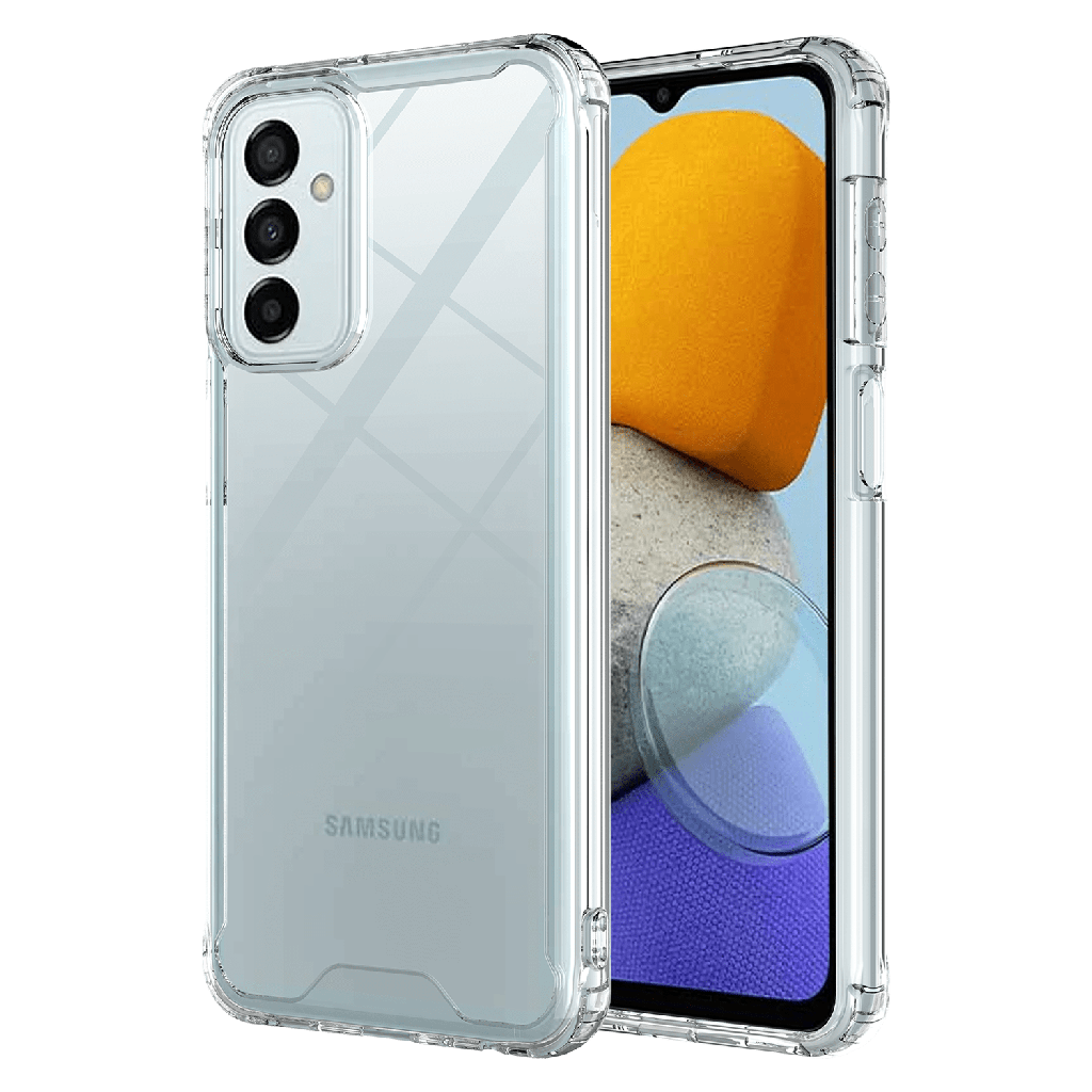 Ampd - Tpu  /  Acrylic Hard Shell Case For Samsung Galaxy A23  /  A23 5g - Clear