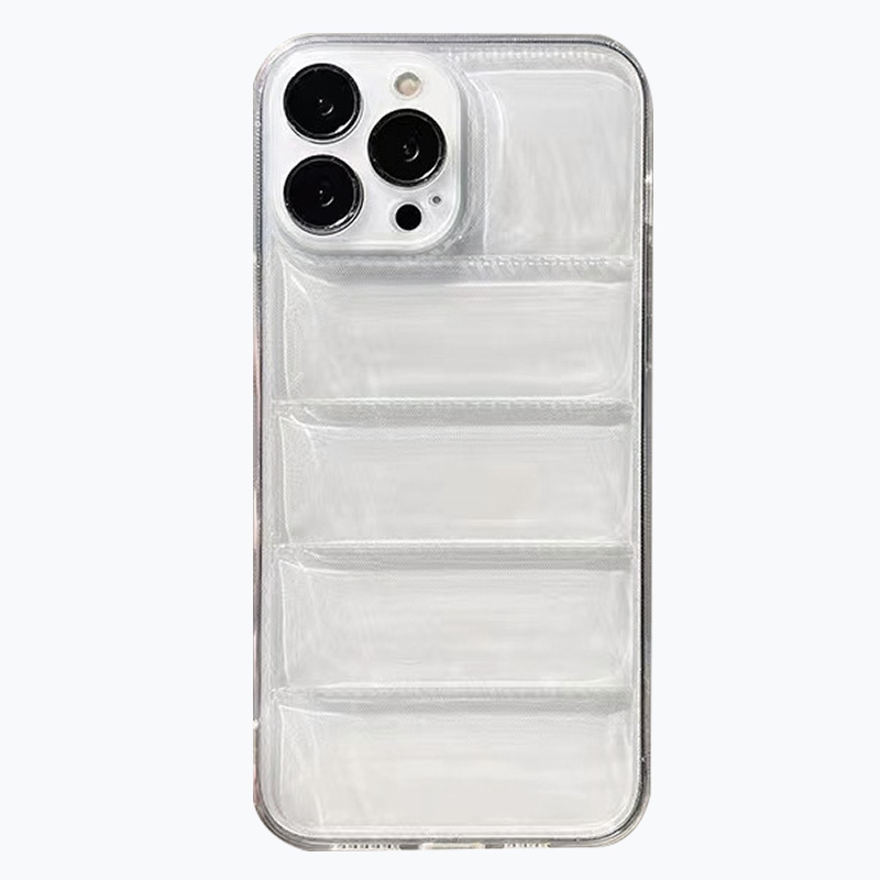Puffer Clear Case for iPhone 14 Plus - Clear