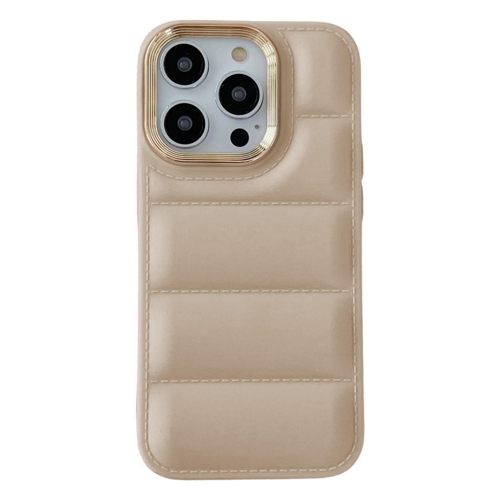Puffer Matte Case for iPhone 12 / 12 Pro - White