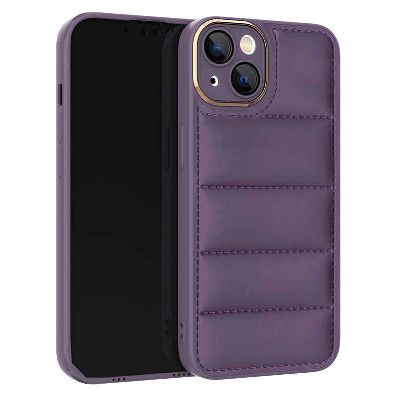 Puffer Matte Pro Case for iPhone 12 / 12 Pro - Purple