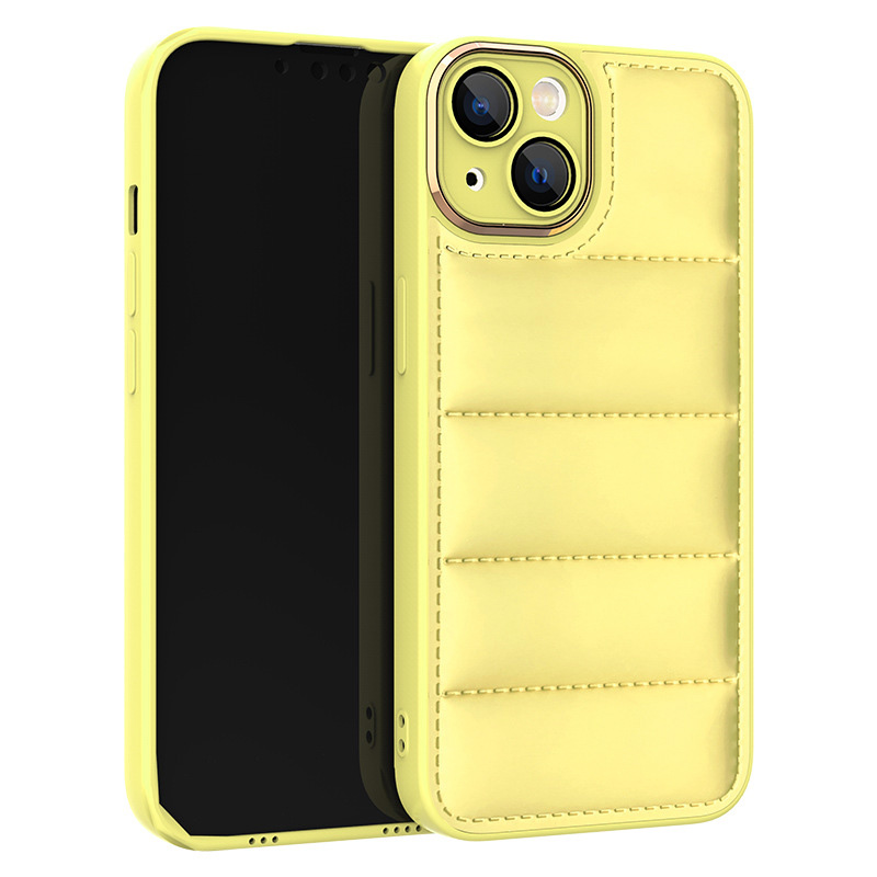Puffer Matte Pro Case for iPhone 13 Pro Max - Yellow