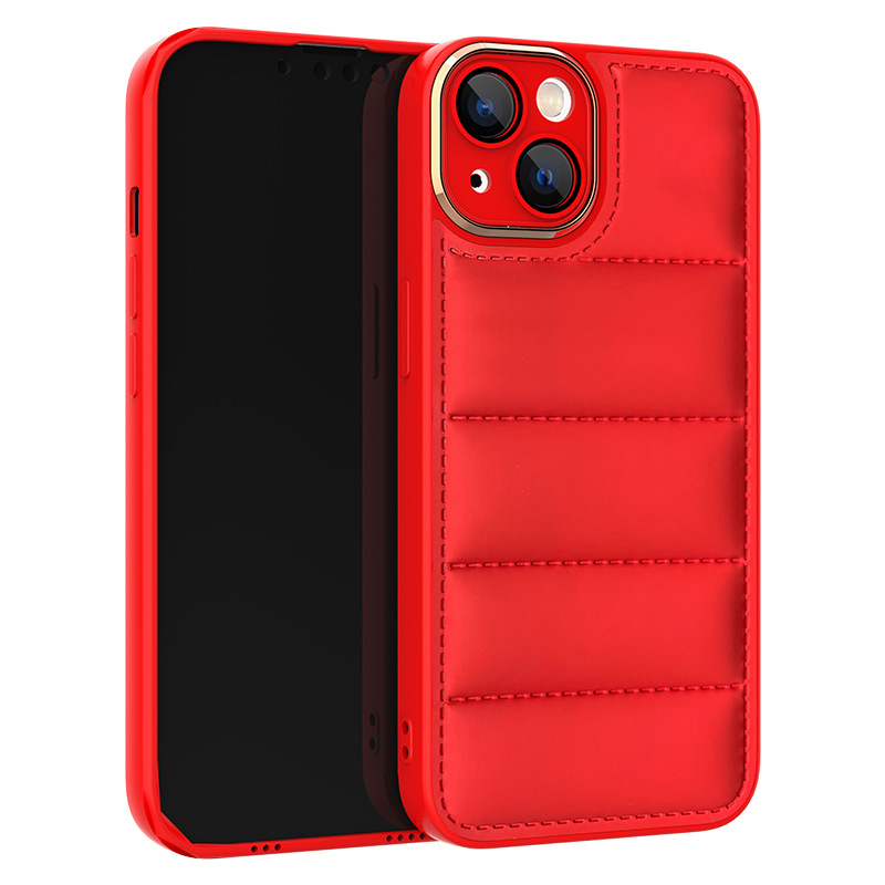 Puffer Matte Pro Case for iPhone 14 Plus - Red