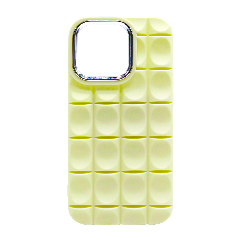 Groovy Pastel Case for iPhone 14 Pro Max - Yellow