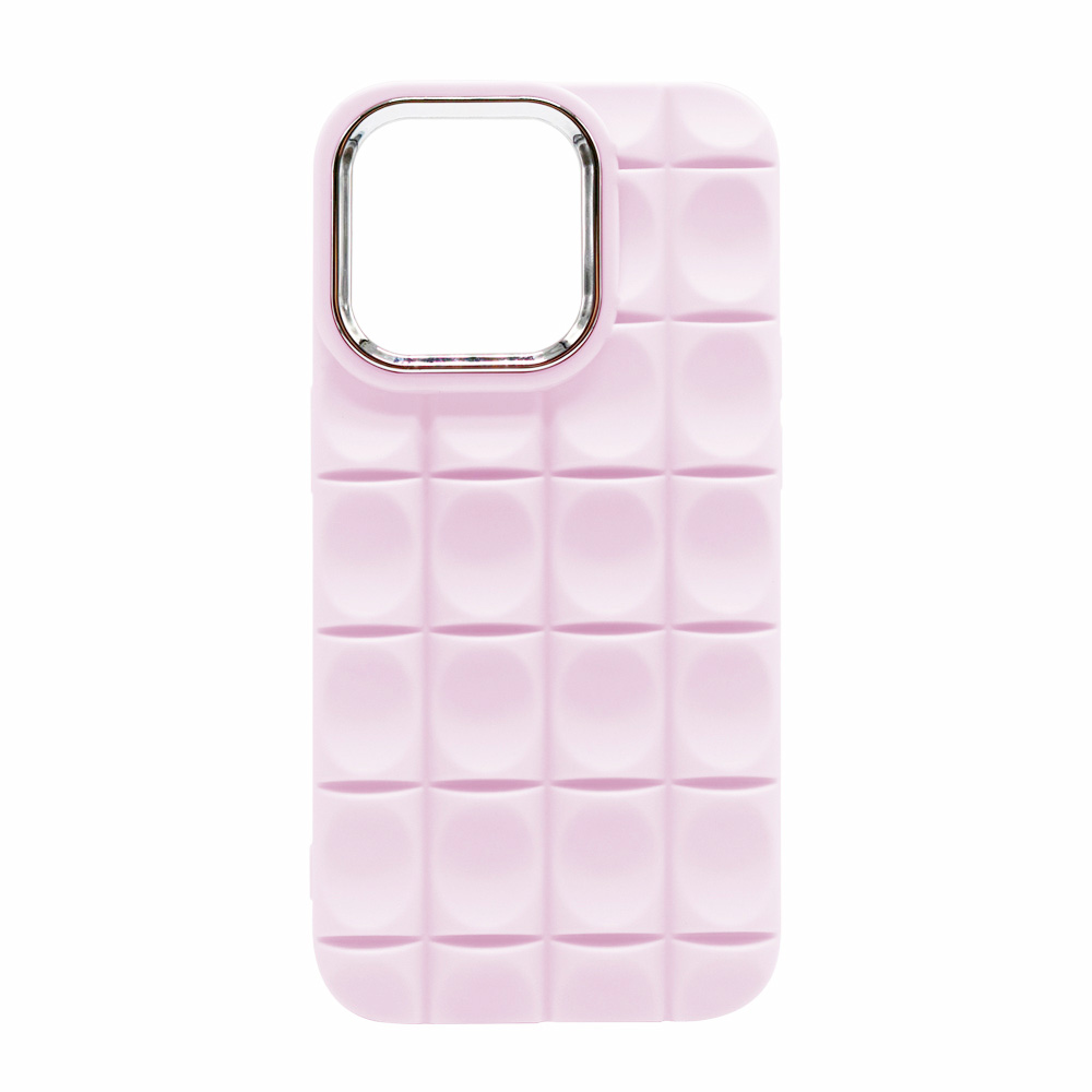 Groovy Pastel Case for iPhone 14 Pro - Pink