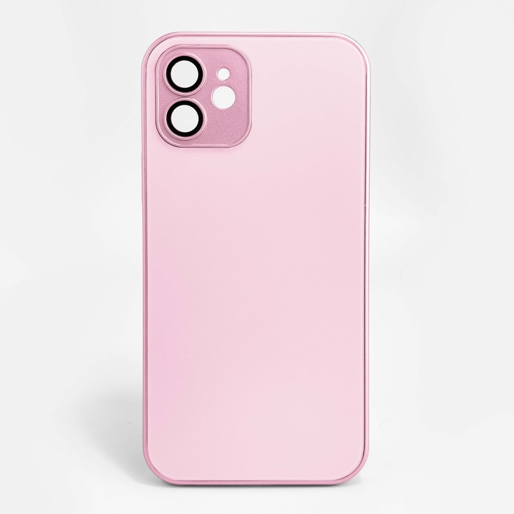 Glass Magesafe Case for iPhone 14 Plus - Pink