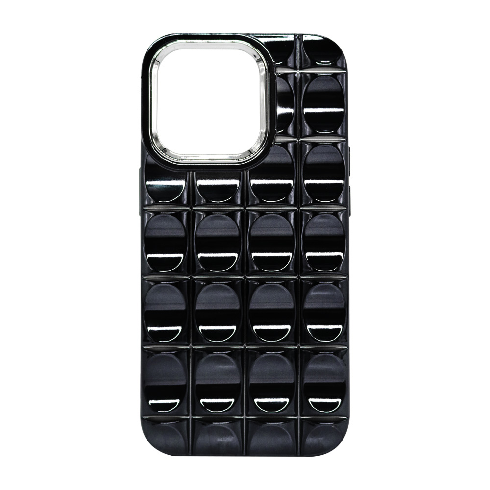 Groovy Shiny Case for iPhone 12 Pro Max - Black