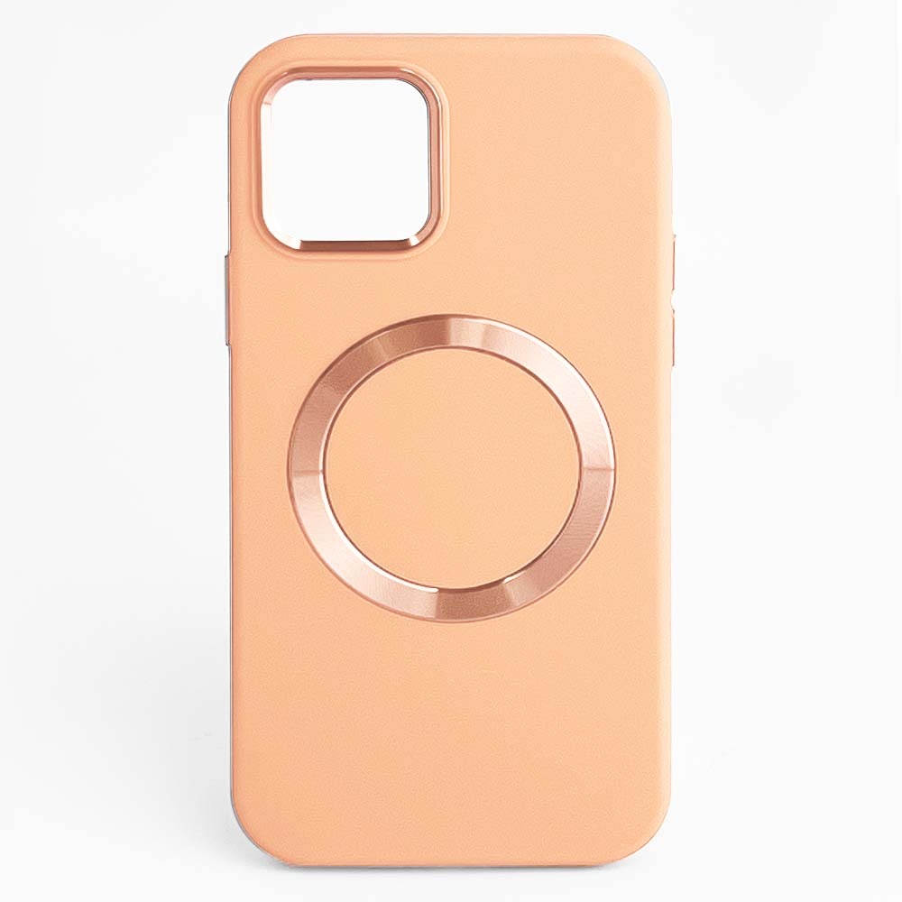 Silicon Magsafe Case for iPhone 12 Pro Max - Rose