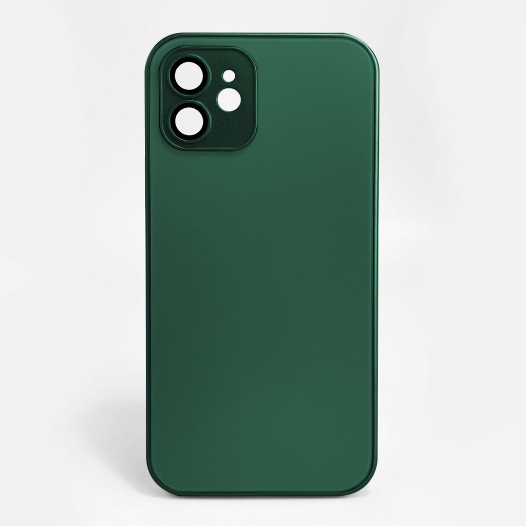 Glass Magesafe Case for iPhone 12 / 12 Pro - Green