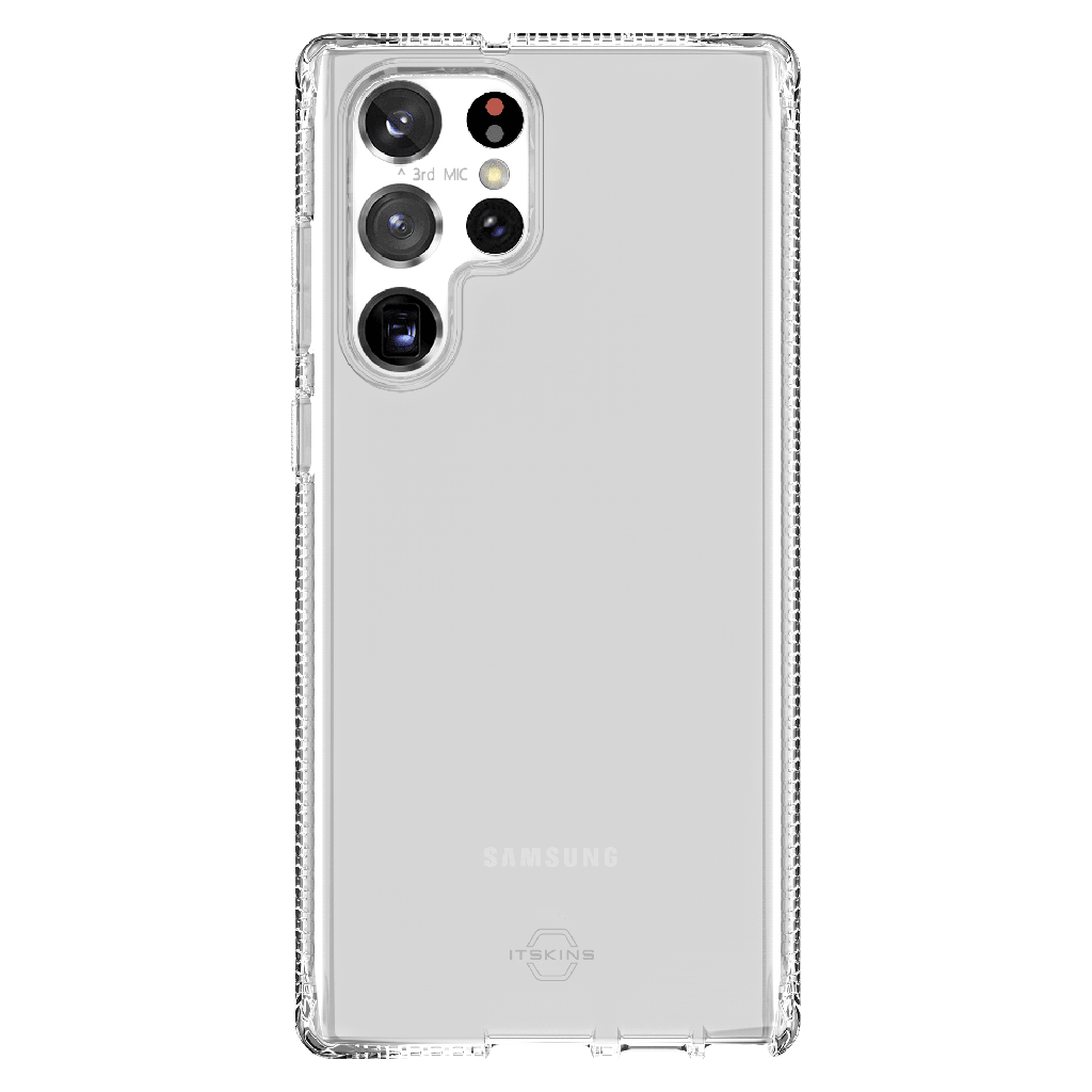 Itskins - Spectrum Clear Case For Samsung Galaxy S22 Ultra - Transparent