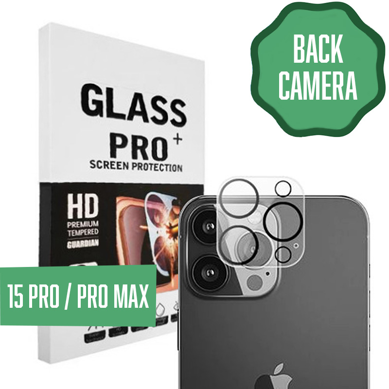 Back Camera Tempered Glass for iPhone 15 Pro / 15 Pro Max