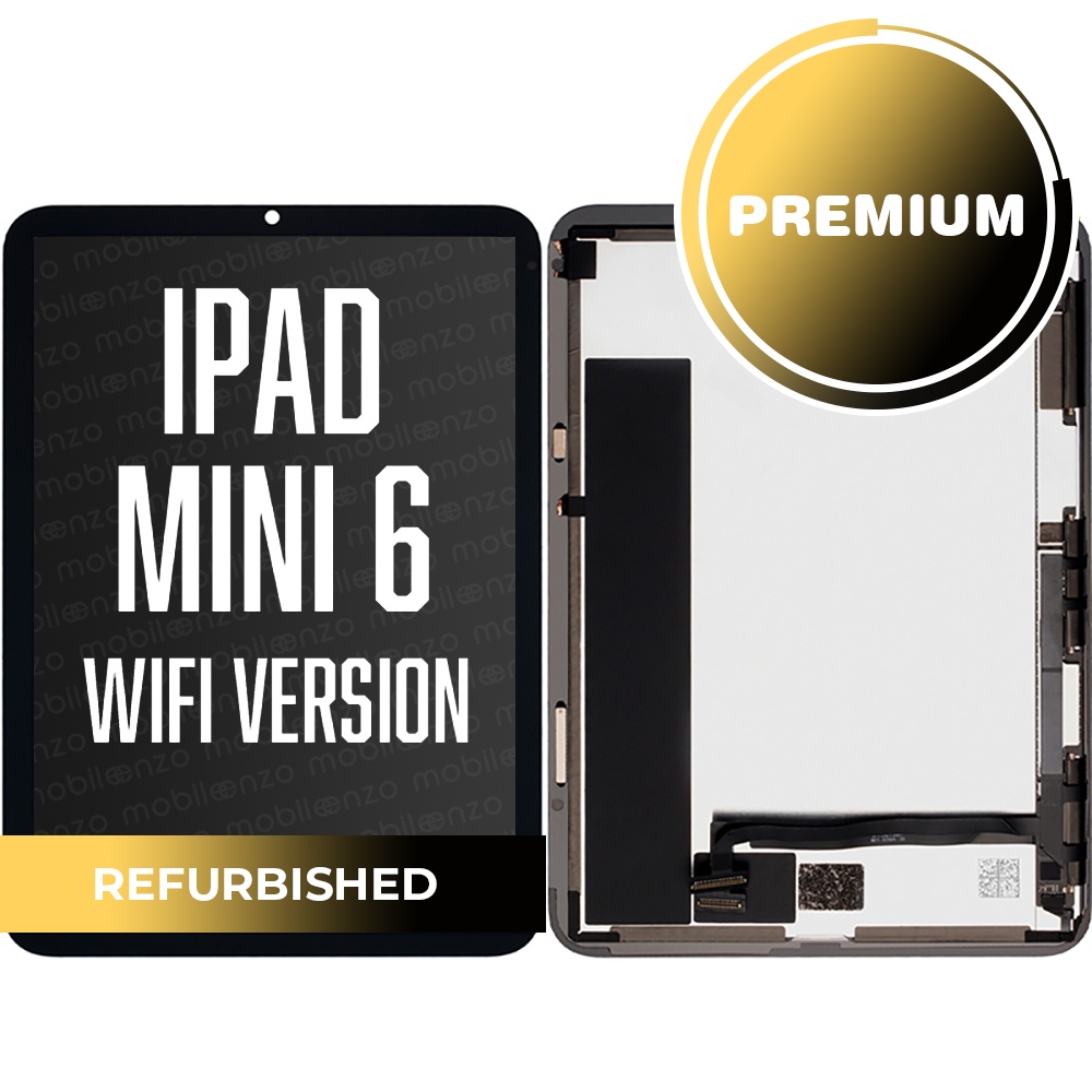 LCD Assembly With Digitizer For iPad Mini 6 - WiFi Version (Premium, Refurbished) - All Color
