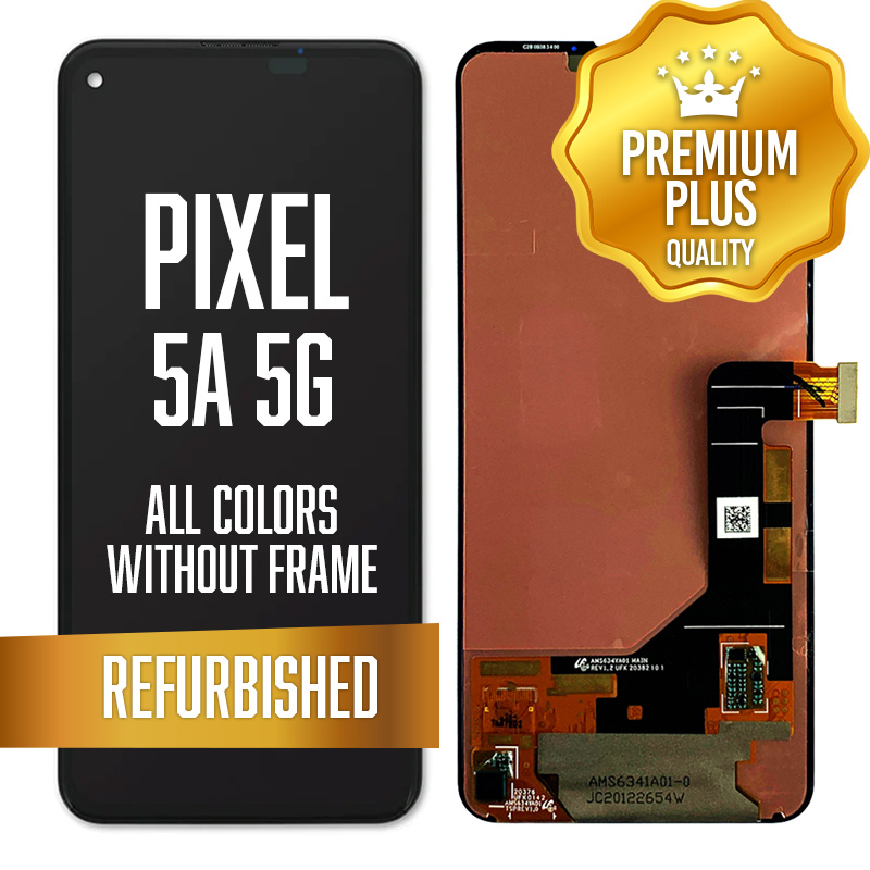 LCD Assembly for Google Pixel 5A 5G without frame - All Colors (Premium/ Refurbished)