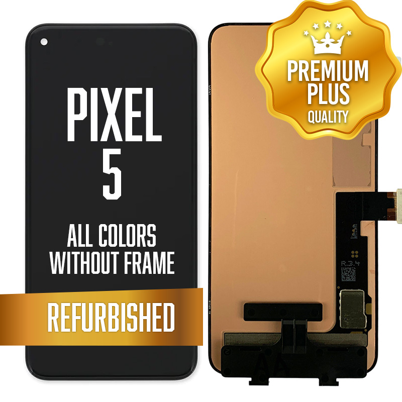 LCD Assembly for Google Pixel 5 without frame - All Colors (Premium/ Refurbished)