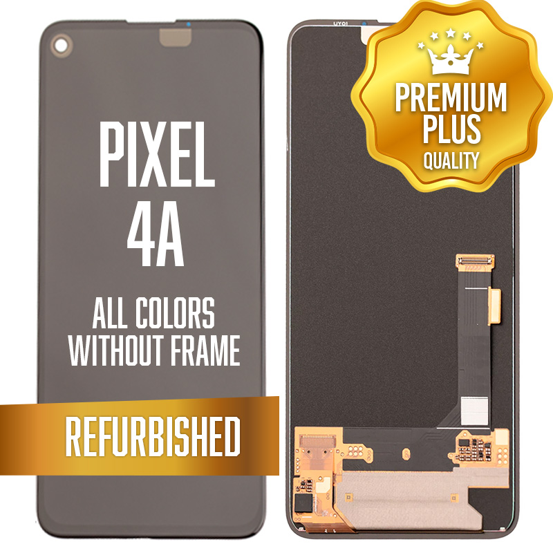 LCD Assembly for Google Pixel 4A without frame - All Colors (Premium/ Refurbished)