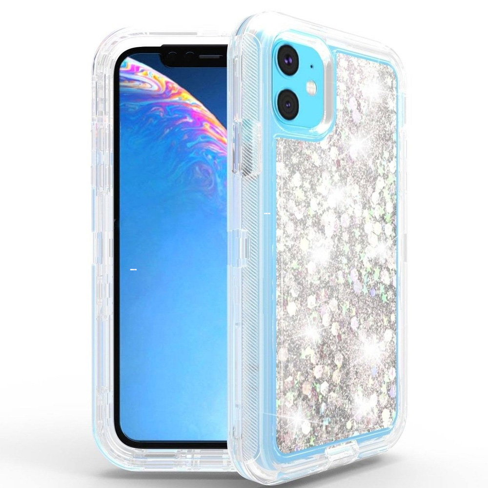 Liquid Protector Case for iPhone 15 Pro - Silver