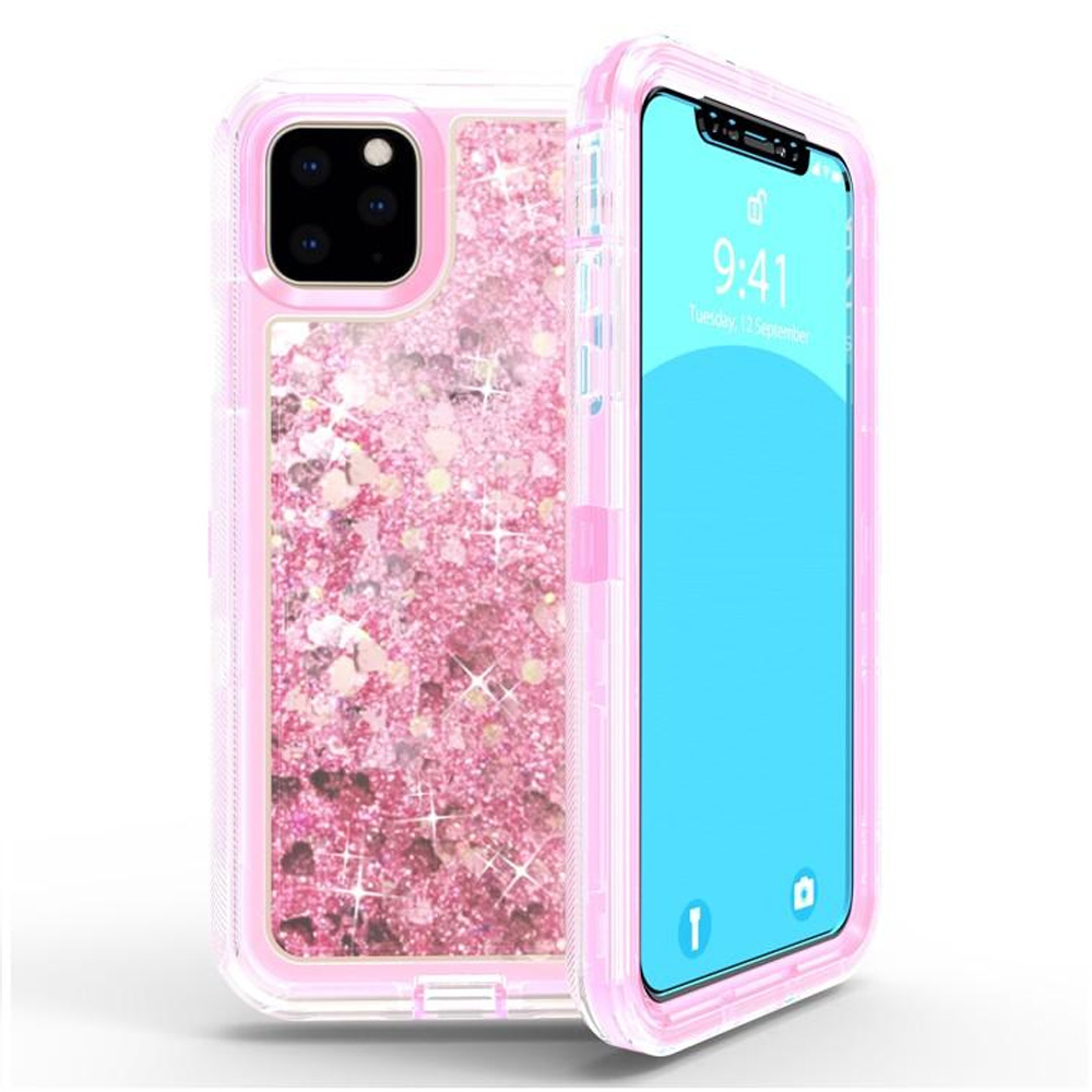 Liquid Protector Case for iPhone 15 Plus - Pink