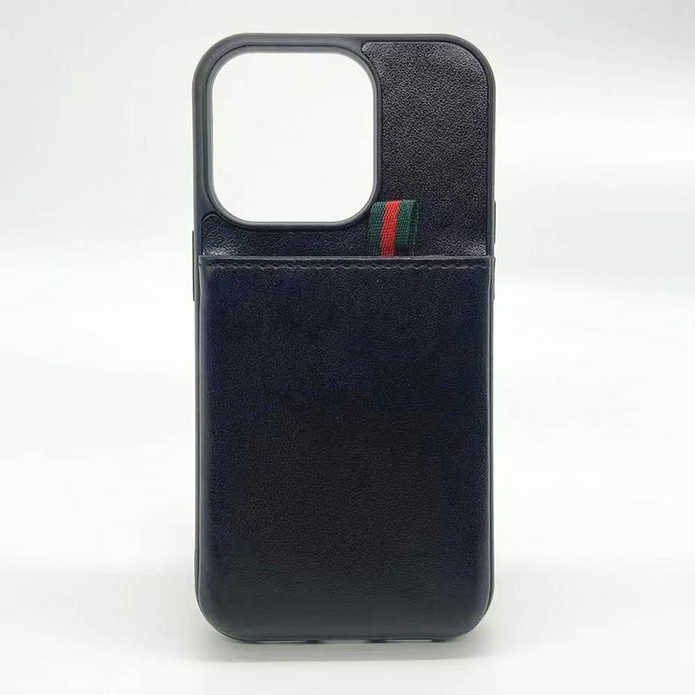 Design Card Case for iPhone 15 Plus - Black