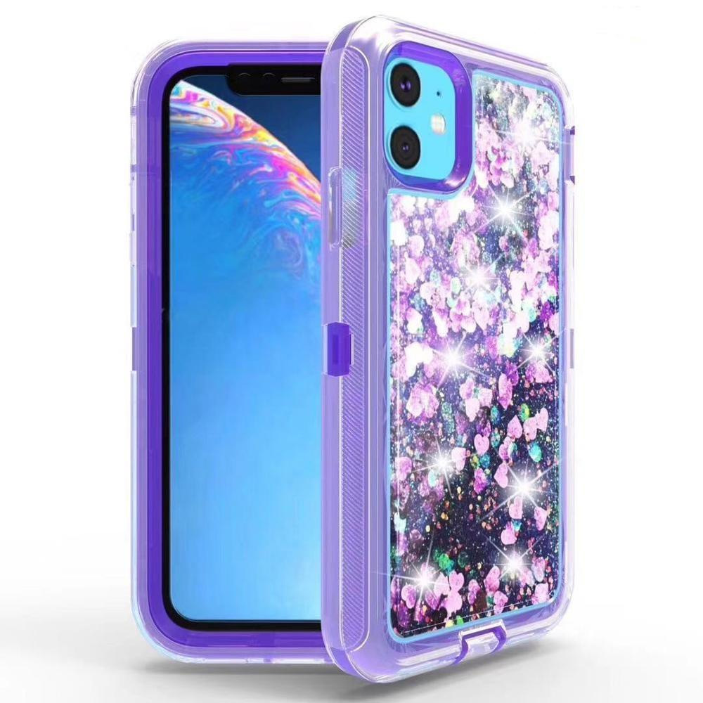 Liquid Protector Case for iPhone 15 Pro Max - Purple