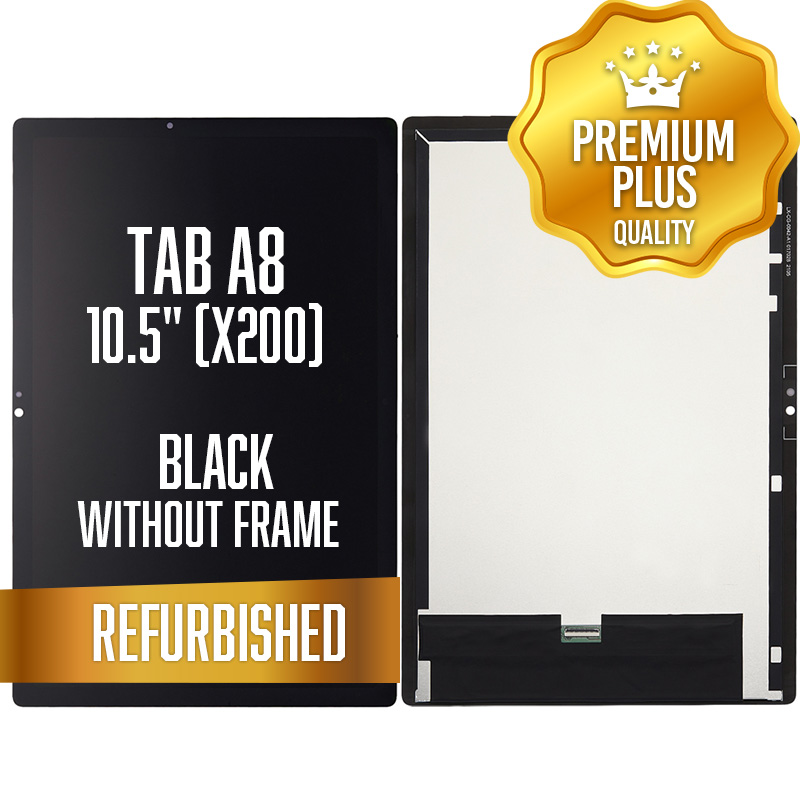 LCD Assembly for Samsung Galaxy Tab A8 10.5" (X200) Without Frame - Black (Refurbished)