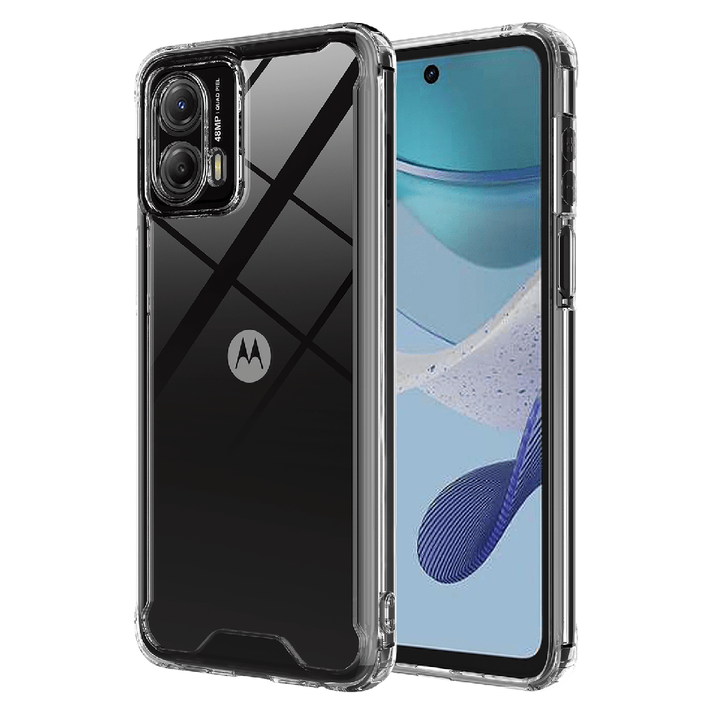 Ampd - Tpu  /  Acrylic Crystal Clear Case For Motorola Moto G 5g 2023 - Clear