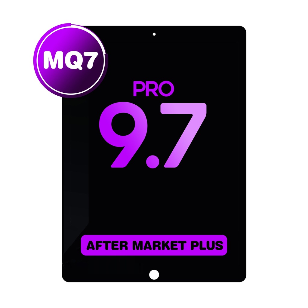 LCD Assembly with Digitizer for iPad Pro 9.7" (MQ7 / Aftermarket Plus) - Black