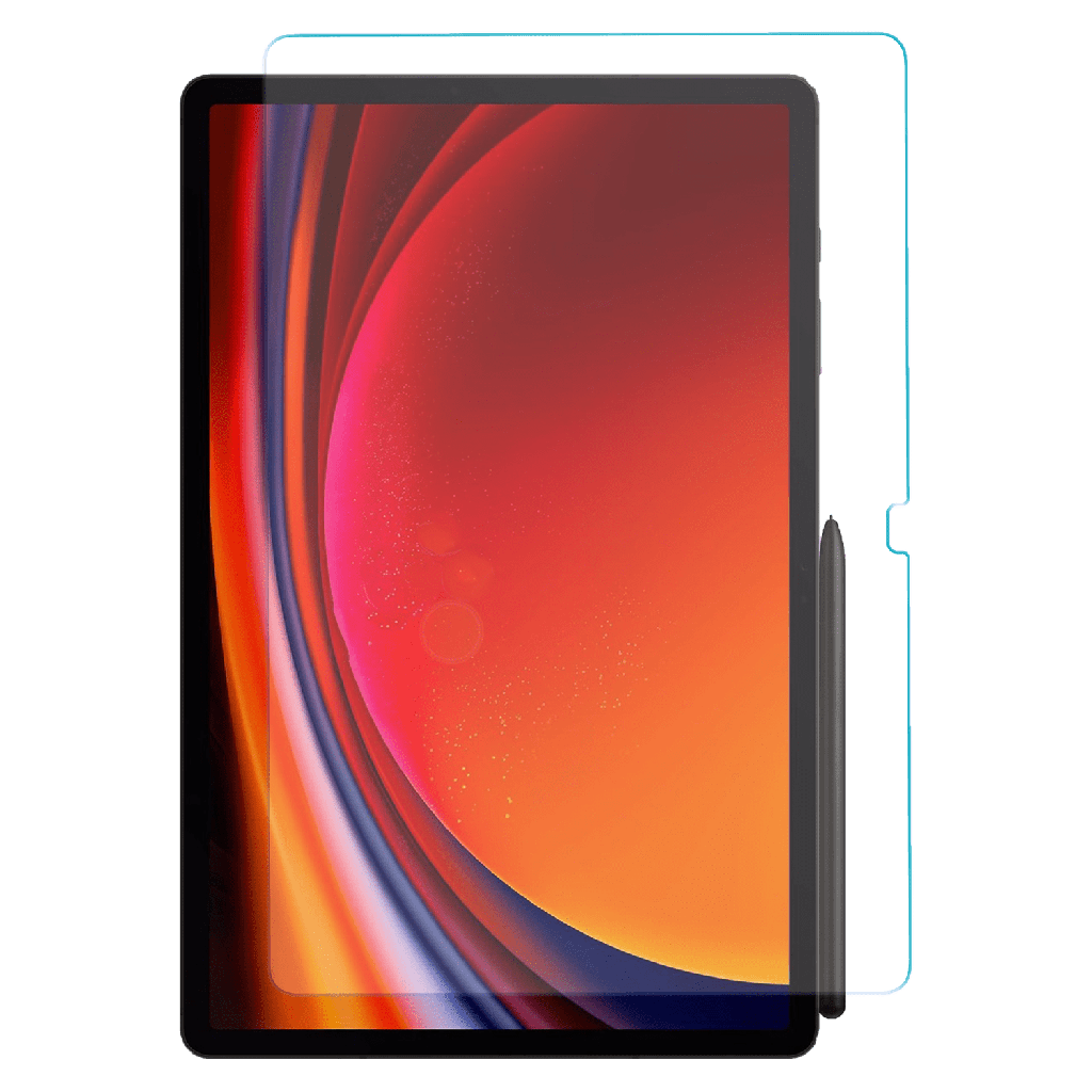 Gadget Guard - Tempered Glass Screen Protector For Samsung Galaxy Tab S9 Plus  /  Galaxy Tab S9 Fe Plus - Clear
