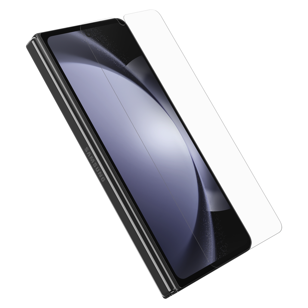 Otterbox - Alpha Flex Antimicrobial Screen Protector For Samsung Galaxy Z Fold5   - Clear