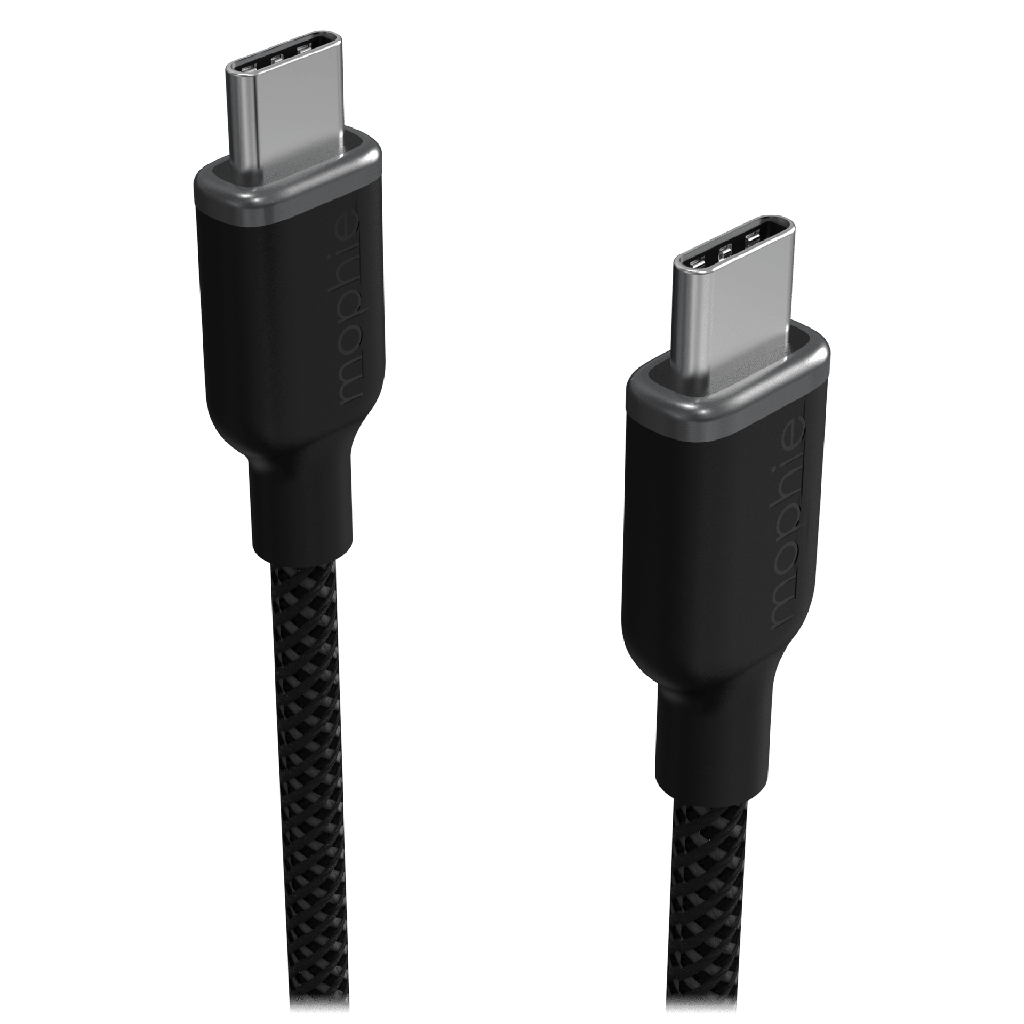Mophie - Usb C To Usb C Cable 6ft - Black