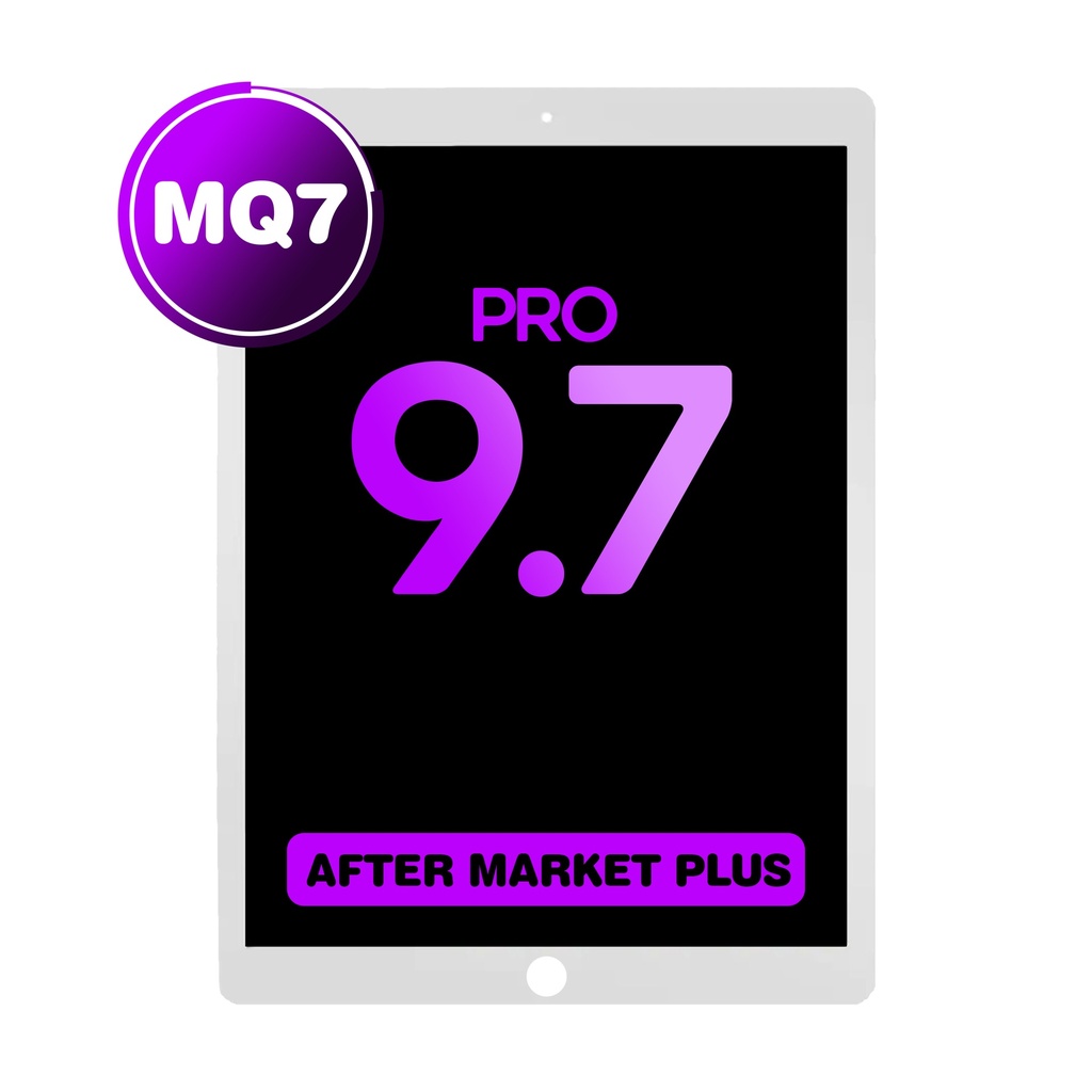 LCD Assembly with Digitizer for iPad Pro 9.7" (MQ7 / Aftermarket Plus) - White
