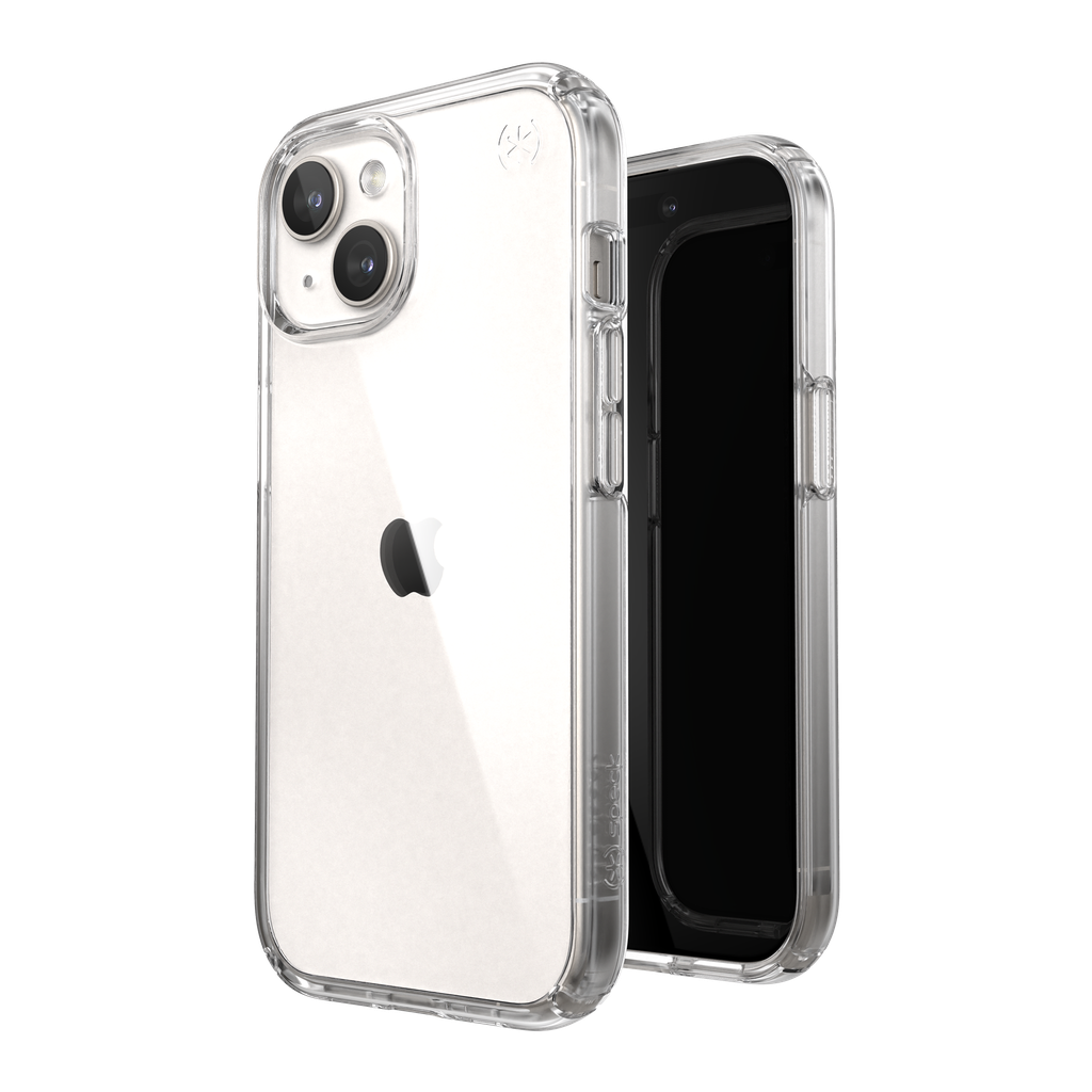 Speck - Presidio Perfect Clear Case For Apple Iphone 15  /  Iphone 14  /  Iphone 13 -  Clear
