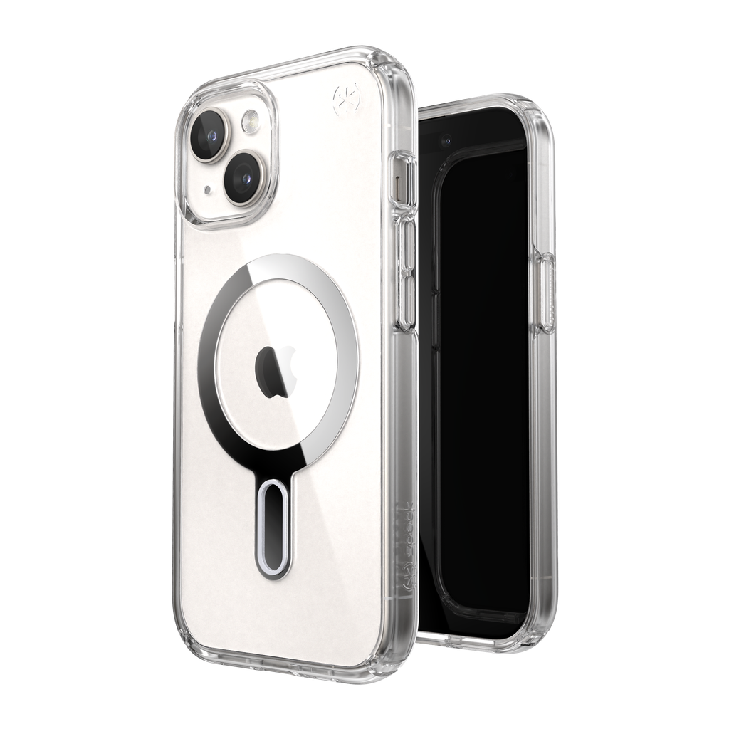 Speck - Presidio Perfect Clear Magsafe Case For Apple Iphone 15     /     Iphone 14     /     Iphone 13    /    Iphone 16e   /   Iphone 17e - Clear
