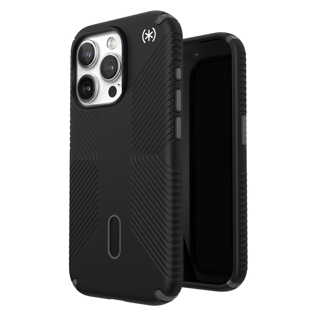 Speck - Presidio2 Grip Magsafe Case For Apple Iphone 15 Pro - Black