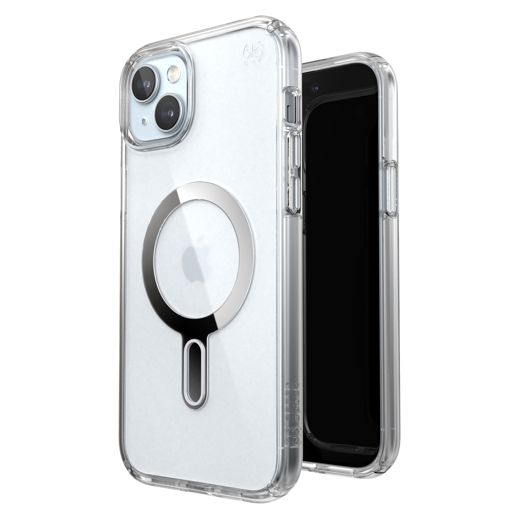 Speck - Presidio Perfect Clear Magsafe Case For Apple Iphone 15 Plus  /  Iphone 14 Plus - Clear