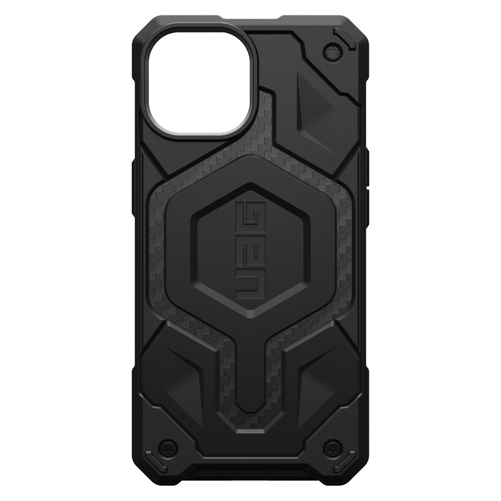 Urban Armor Gear Uag - Monarch Pro Magsafe Case For Apple Iphone 15 - Carbon Fiber