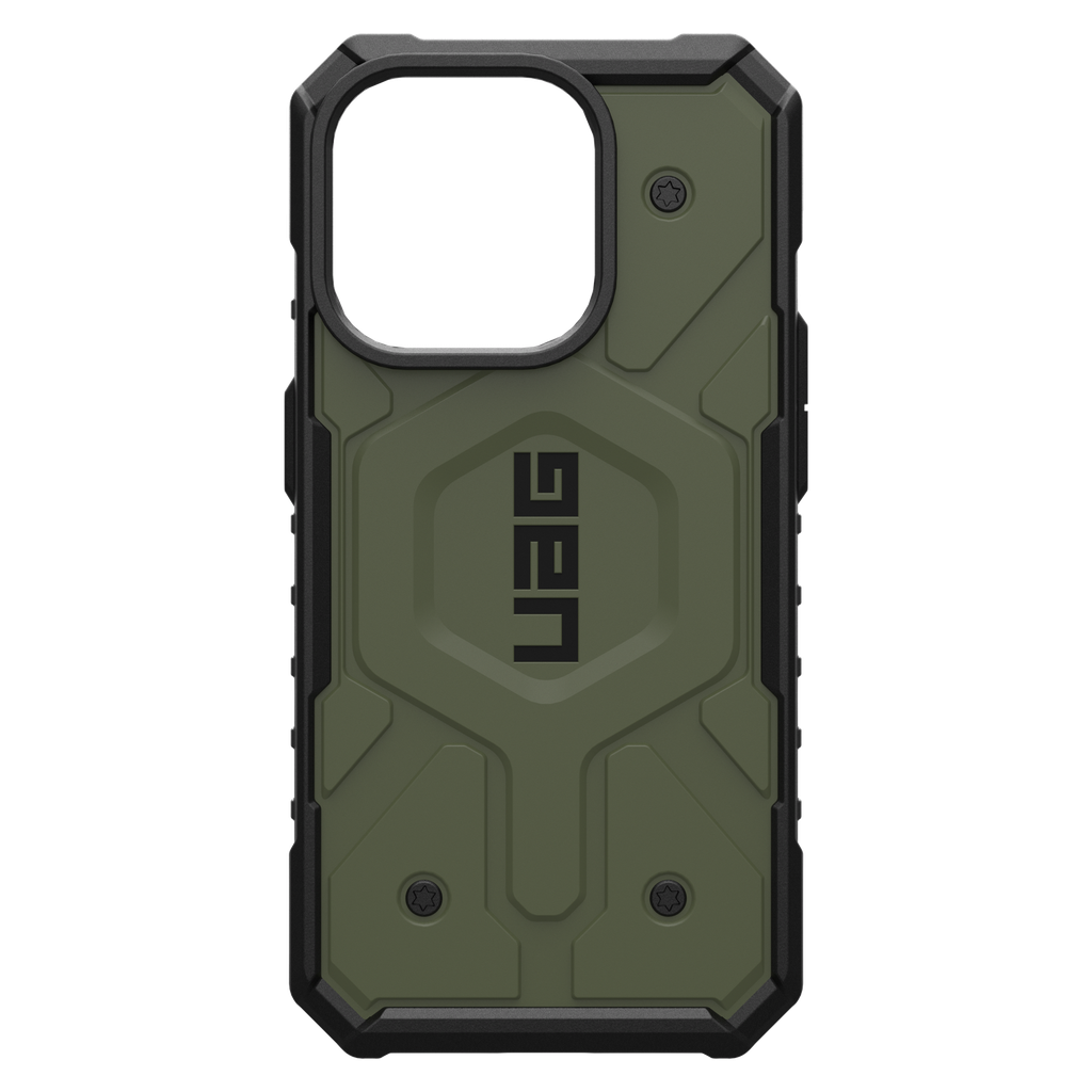 Urban Armor Gear Uag - Pathfinder Magsafe Case For Apple Iphone 15 Pro - Olive Drab