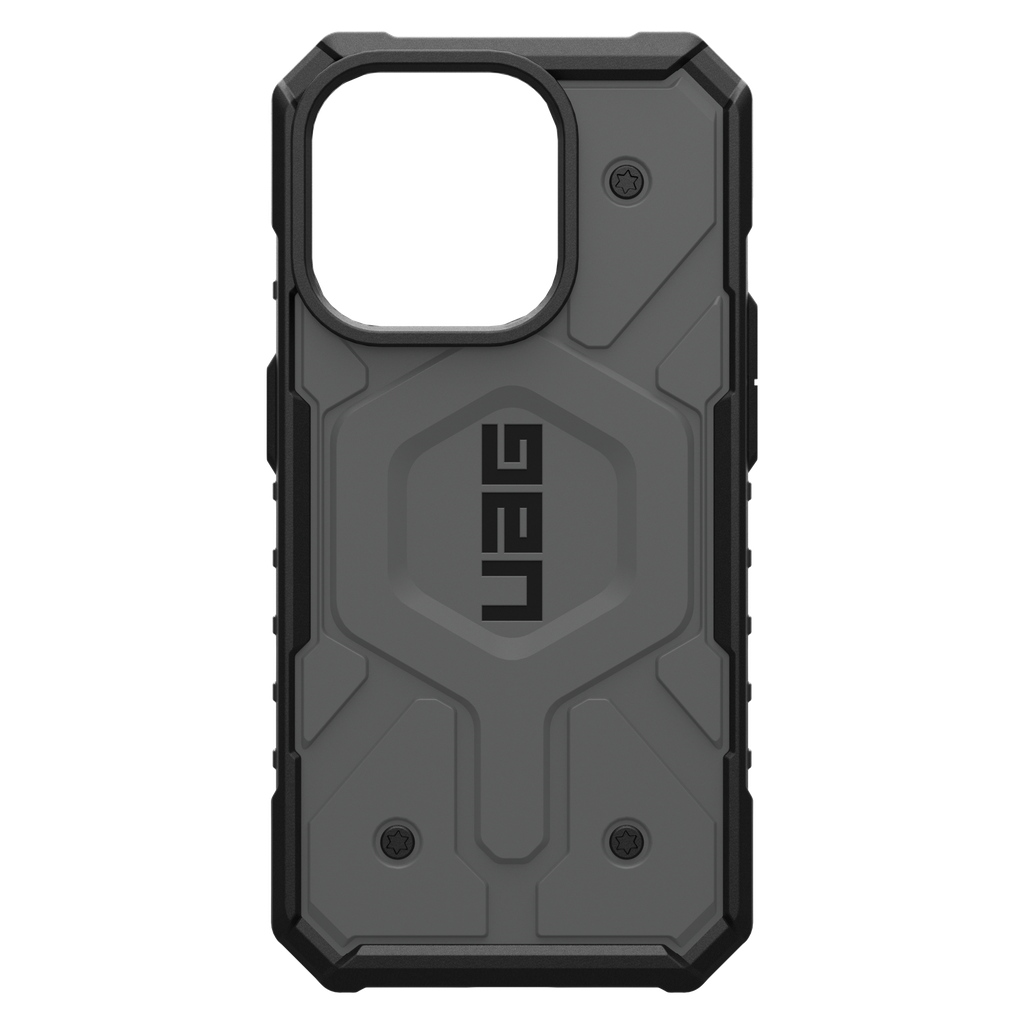 Urban Armor Gear Uag - Pathfinder Magsafe Case For Apple Iphone 15 Pro - Silver